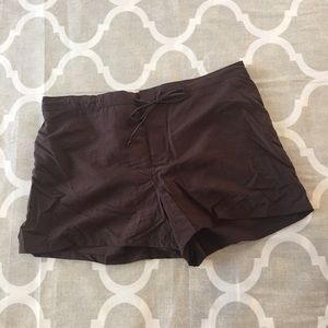 Aqua Couture Brown Swim Shorts - NWT - Sz 16